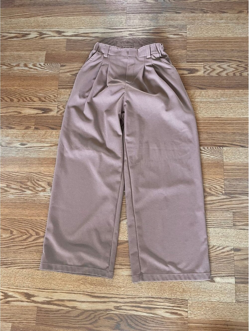 Halara wide leg flex waffle work pants (S) - Picture 3 of 11